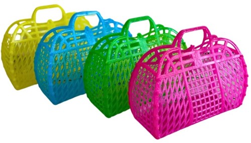 Androni Giocattoli bolso de juguete retro con purpurina multicolor-3