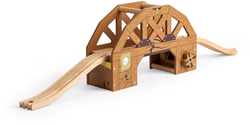 BigJigs tren de madera Rickety Bridge - Accesorio puente del Oeste