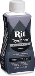 Rit tinte textil tejidos sintéticos Graphite - No tóxico - 207ml