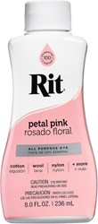 Rit tinte para tejidos sintéticos Petal Pink - tinte líquido