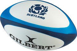 Gilbert pelota antiestrés rugby Escocia - juguete antiestrés azul