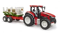 Bruder ROADMAX tractor juguete con remolque y troncos - tractor-2