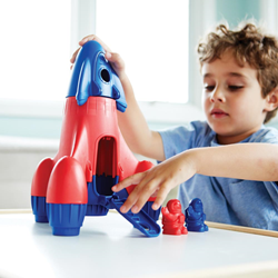 Green Toys Cohete Rojo