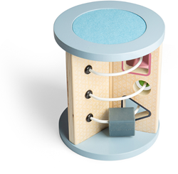 BigJigs juguete sensorial Rolling Sensory Sorter juguete de madera