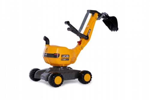 Rolly Toys excavadora JCB amarilla - excavadora de juguete 102 cm para niños-2