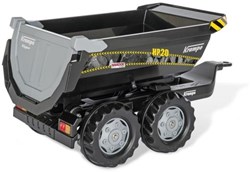 Rolly Toys remolque de juguete Halfpipe Krampe HP20 negro para niños