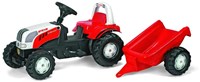 Rolly Toys tractor a pedales Steyr 6165 CVT para niños - vehículo de juguete