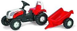 Rolly Toys tractor a pedales Steyr 6165 CVT para niños - vehículo de juguete