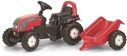 Rolly Toys tractor de pedales Valtra para niños - tractor de juguete