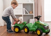 Rolly Toys remolque de juguete John Deere para diversión al aire libre-2