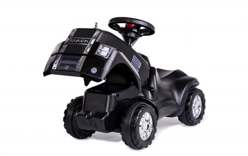 Rolly Toys correpasillos Mack negro - minitruck resistente para niños-2