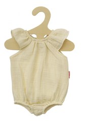 Heless body para muñecas algodón orgánico crudo con volantes 28-35 cm