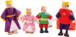 Bigjigs Muñecas de la Familia Real