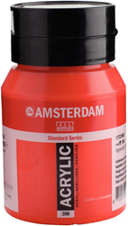 Royal Talens pintura acrílica 396 Rojo Naftol Medio 500 ml Amsterdam