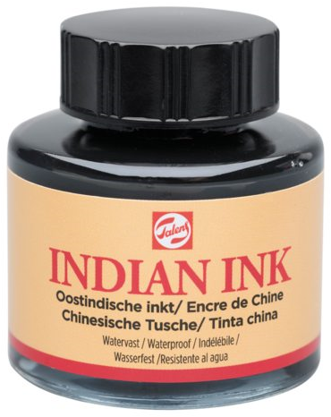 Royal Talens tinta negra de dibujo Tinta China 30 ml - caligrafía