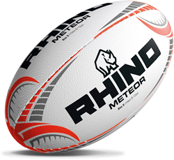 Rhino balón de rugby Meteor Match 5 - balón resistente agarre
