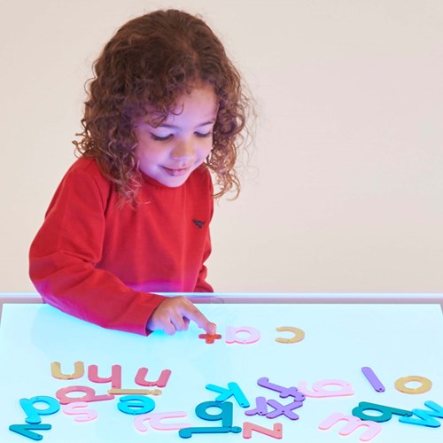 TickiT Letras arcoíris juguete educativo acrílico 26 piezas-2