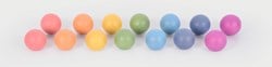 tickit Rainbow Wooden Balls - Pk14