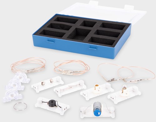 Shaw set de juguete magnético electricidad - kit educativo 28 piezas