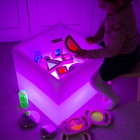 TickiT cubo sensorial LED resistente al agua juguete educativo-3
