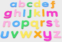 TickiT Letras arcoíris juguete educativo acrílico 26 piezas