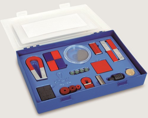 Shaw imanes set deluxe magnetismo - juguete educativo 44 piezas-3