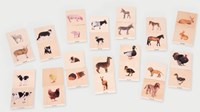 TickiT juego de memoria de familias de animales de madera - juguete educativo