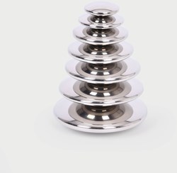 Sensory Reflective Silver Buttons