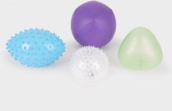 TickiT Set de pelotas extrañas - 4 piezas - juguete educativo