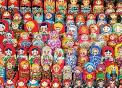 Eurographics puzzle muñecas rusas Matryoshka - puzzle de 1000 piezas