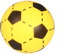Pelota blanda de espuma amarilla - juguete de 20 cm para interior y exterior-2