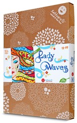 Sabbiarelli set creativo de pintura con arena Lady Waves con arena de mármol