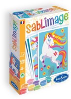 Sentosphère set creativo Sablimage Mini Unicornios arte con arena para niños