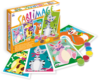 Sentosphère juguete creativo Sablimage Mascotas set de arte con arena