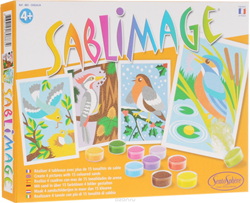 Sentosphère set creativa pájaros cuadros de arena juguete creativo