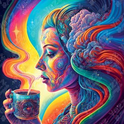 Yazz puzzle Sacred Cacao - rompecabezas colorido 1023 piezas