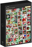 Grafika puzzle Santa Stamps - 1000 piezas tema navideño-2