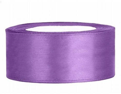 Hobbygroep cinta de raso lavanda 25 mm 25 m banda creativa de lujo