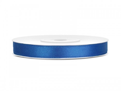 Hobbygroep cinta de satén azul real 6 mm 25 m regalo manualidades decorar