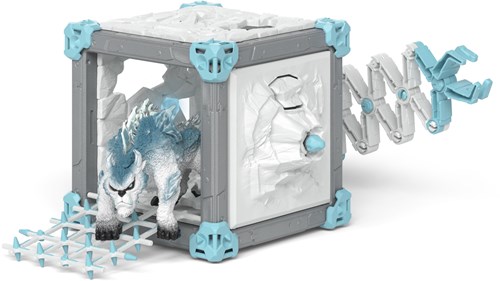 Schleich figura de juego Eldrador Creatures BattleCave Snow Slasher animal fantástico