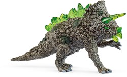 Schleich figura de juego Eldrador Creatures Triceratops de piedra dinosaurio