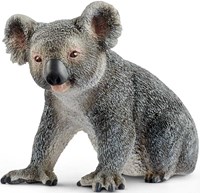 Schleich Safari - Figura de koala 14815 gris plástico