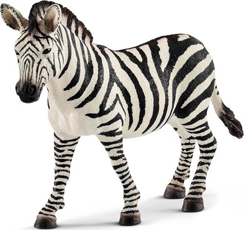 Schleich Safari - Figura de yegua cebra para niños 14810