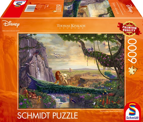 Schmidt puzzle Disney El Rey León Return to Pride Rock 6000 piezas-2
