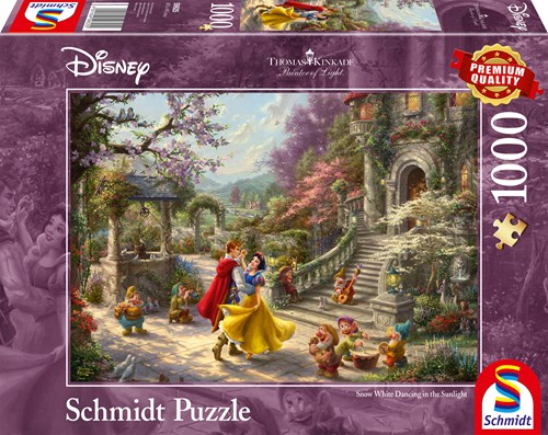 Schmidt puzzle Disney Blancanieves baila con el príncipe 1000 piezas-2