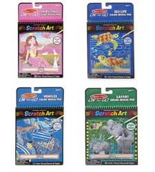 Melissa & Doug Scratch Art juguete creativo - cartón educativo