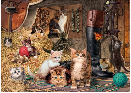 Dino puzzle animales - Secret Puzzle Gatitos puzzle 1000 piezas
