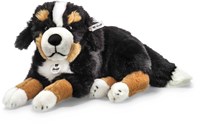 Steiff peluche perro de montaña bernés Senni negro marrón blanco 45 cm-2