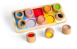 BigJigs juguete sensorial tablero de madera - juguete educativo niños