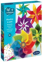 Sentosphère set de manualidades molinos de viento - hobby creativo para niños